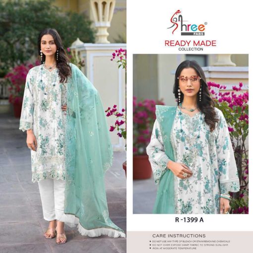 Shree Fabs R 1399 A D Organza Readymade Salwar Suit Catalog 4 Pcs 4 510x510 - Shree Fabs R 1399 A-D Organza Readymade Salwar Suit Catalog 4 Pcs