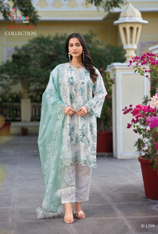 Shree Fabs R 1399 A D Organza Readymade Salwar Suit Catalog 4 Pcs 6 510x752 - Shree Fabs R 1399 A-D Organza Readymade Salwar Suit Catalog 4 Pcs