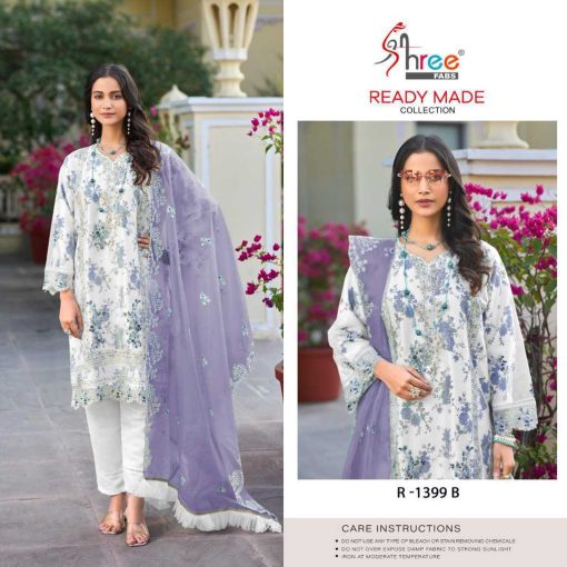 Shree Fabs R 1399 A D Organza Readymade Salwar Suit Catalog 4 Pcs 8 510x510 - Shree Fabs R 1399 A-D Organza Readymade Salwar Suit Catalog 4 Pcs