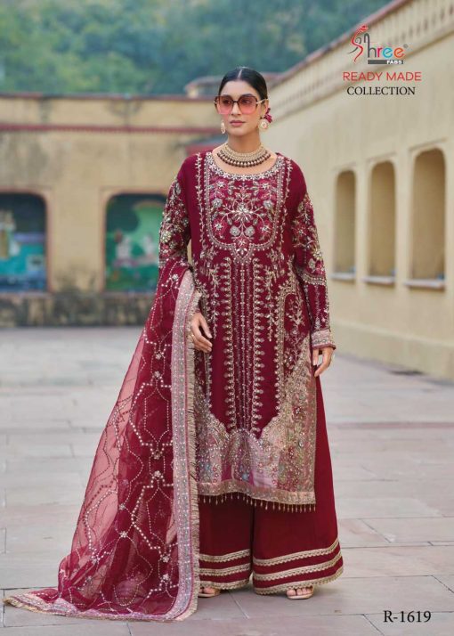 Shree Fabs R 1619 A D Organza Readymade Salwar Suit Catalog 4 Pcs 7 510x714 - Shree Fabs R 1619 A-D Organza Readymade Salwar Suit Catalog 4 Pcs