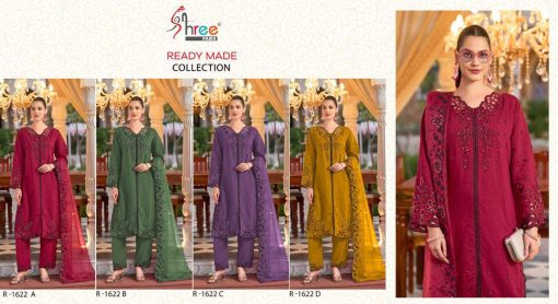 Shree Fabs R 1622 A D Silk Readymade Salwar Suit Catalog 4 Pcs 9 510x278 - Shree Fabs R 1622 A-D Silk Readymade Salwar Suit Catalog 4 Pcs