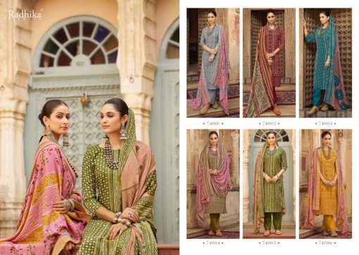 Sumyra Bandhej Pashmina Salwar Suit Catalog 6 Pcs 10 510x363 - Sumyra Bandhej Pashmina Salwar Suit Catalog 6 Pcs