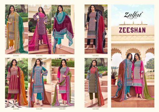 Zulfat Zeeshan by Belliza Cotton Salwar Suit Catalog 8 Pcs 12 510x360 - Zulfat Zeeshan by Belliza Cotton Salwar Suit Catalog 8 Pcs