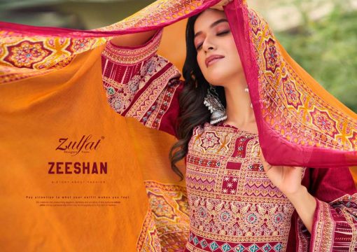 Zulfat Zeeshan by Belliza Cotton Salwar Suit Catalog 8 Pcs 2 510x360 - Zulfat Zeeshan by Belliza Cotton Salwar Suit Catalog 8 Pcs