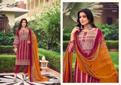 Zulfat Zeeshan by Belliza Cotton Salwar Suit Catalog 8 Pcs 7 510x360 - Zulfat Zeeshan by Belliza Cotton Salwar Suit Catalog 8 Pcs