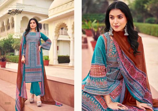 Zulfat Zeeshan by Belliza Cotton Salwar Suit Catalog 8 Pcs 8 510x360 - Zulfat Zeeshan by Belliza Cotton Salwar Suit Catalog 8 Pcs