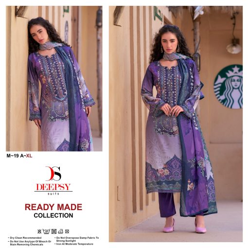 0 510x510 - Deepsy M 19 A-C Readymade Viscose Salwar Suit Catalog 3 Pcs