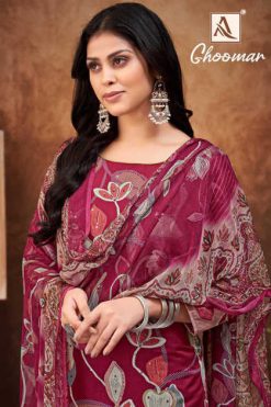 Alok Ghoomer Fancy Salwar Suit Catalog 4 Pcs