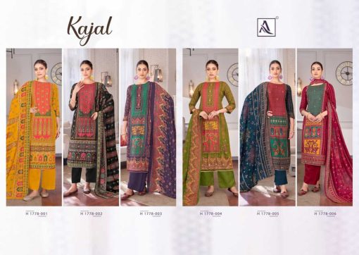 Alok Kajal Viscose Salwar Suit Catalog 6 Pcs 14 510x362 - Alok Kajal Viscose Salwar Suit Catalog 6 Pcs