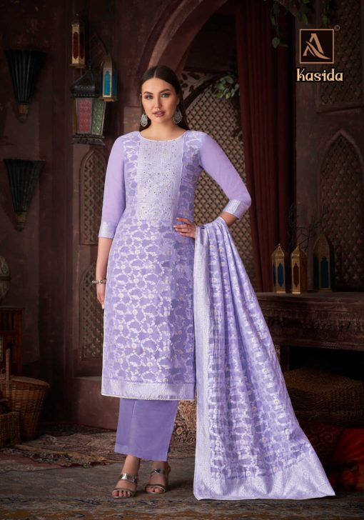 Alok Kasida Jacquard Salwar Suit Catalog 6 Pcs 5 510x728 - Alok Kasida Jacquard Salwar Suit Catalog 6 Pcs