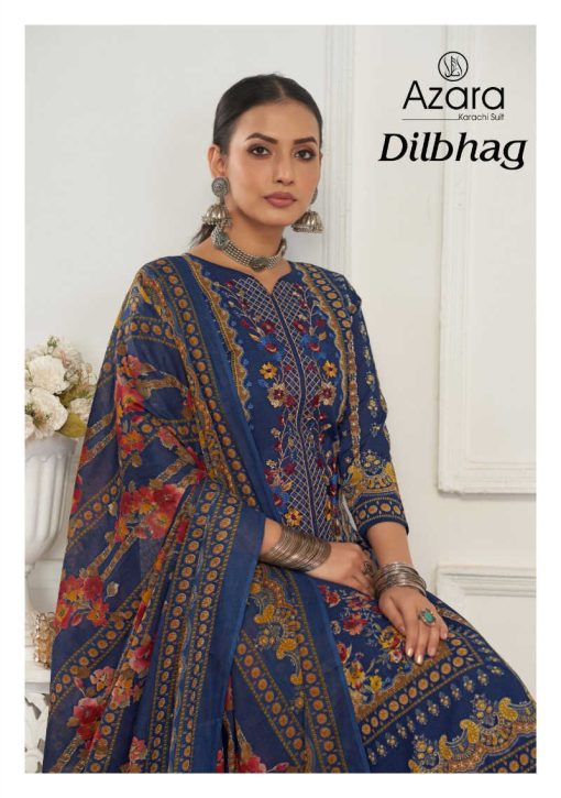 Azara Dilbhag Cotton Salwar Suit Catalog 4 Pcs 1 510x725 - Azara Dilbhag Cotton Salwar Suit Catalog 4 Pcs