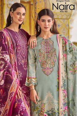 Belliza Naira Vol 92 Cotton Salwar Suit Catalog 8 Pcs