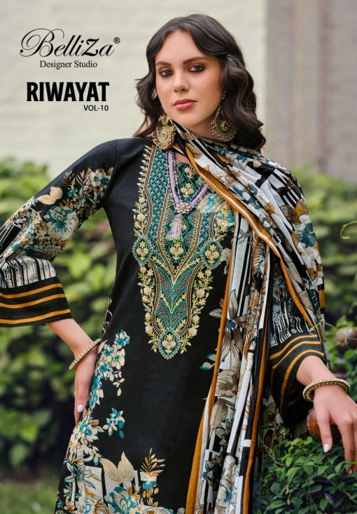 Belliza Riwayat Vol 10 Viscose Salwar Suit Catalog 8 Pcs 1 510x733 - Belliza Riwayat Vol 10 Viscose Salwar Suit Catalog 8 Pcs