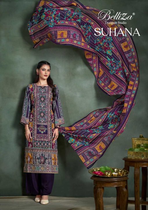 Belliza Suhana Viscose Salwar Suit Catalog 6 Pcs 1 510x725 - Belliza Suhana Viscose Salwar Suit Catalog 6 Pcs