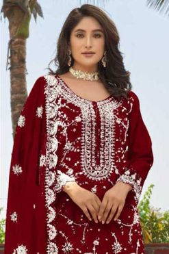 Bilqis B 131 A-D Organza Salwar Suit Catalog 4 Pcs