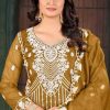 Bilqis B 144 A-D Organza Salwar Suit Catalog 4 Pcs