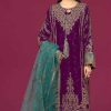 Deepsy DN 2111 A-D Organza Salwar Suit Catalog 4 Pcs