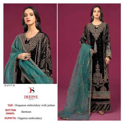 Deepsy DN 2111 A D Organza Salwar Suit Catalog 4 Pcs 4 510x510 - Deepsy DN 2111 A-D Organza Salwar Suit Catalog 4 Pcs