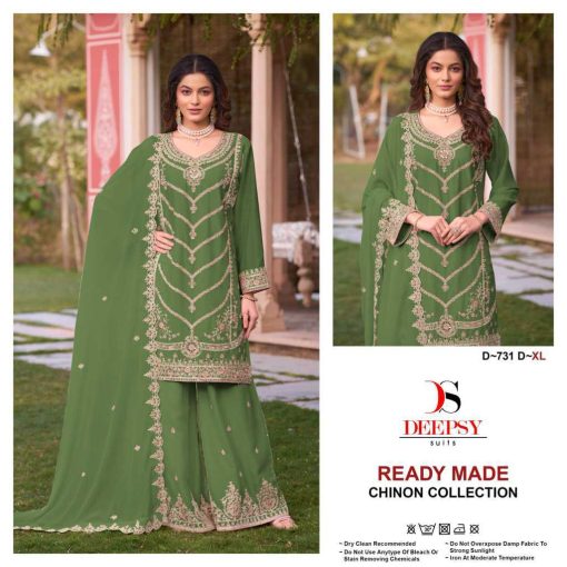 Deepsy DN 731 A D Readymade Chinon Salwar Suit Catalog 4 Pcs 3 510x510 - Deepsy DN 731 A-D Readymade Chinon Salwar Suit Catalog 4 Pcs