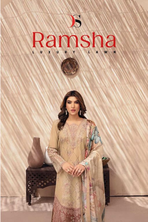 Deepsy Ramsha Luxury Lawn Chiffon Cotton Salwar Suit Catalog 6 Pcs 2 510x763 - Deepsy Ramsha Luxury Lawn Chiffon Cotton Salwar Suit Catalog 6 Pcs