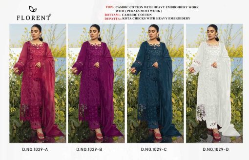 Florent DN 1029 A D Cotton Salwar Suit Catalog 4 Pcs 10 510x328 - Florent DN 1029 A-D Cotton Salwar Suit Catalog 4 Pcs