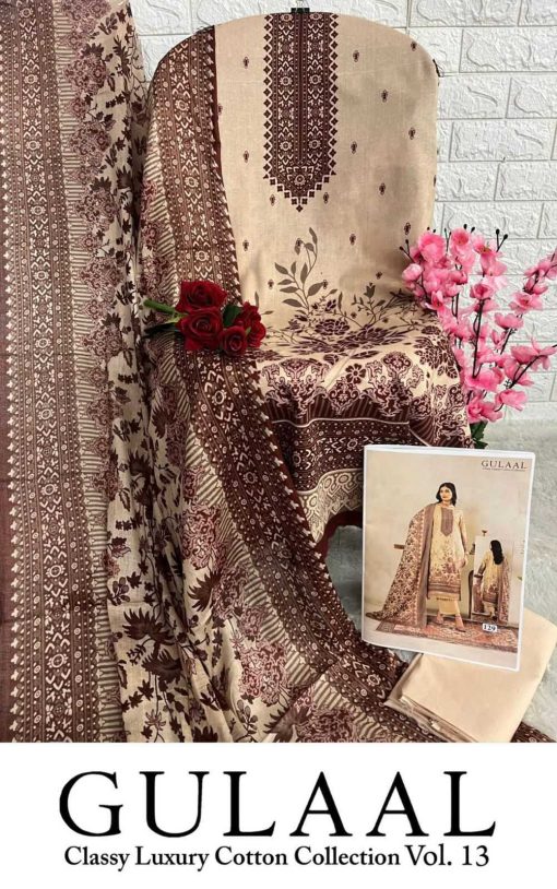 Gulaal Classy Luxury Cotton Collection Vol 13 Salwar Suit Catalog 10 Pcs 23 510x814 - Gulaal Classy Luxury Cotton Collection Vol 13 Salwar Suit Catalog 10 Pcs