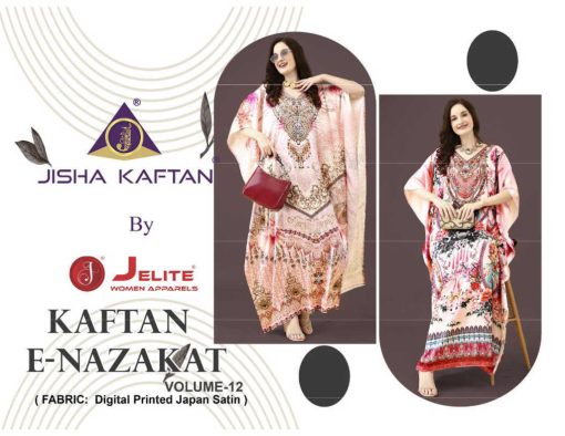 Jelite Kaftans E Nazakat Vol 12 Satin Kurti Catalog 8 Pcs 1 510x394 - Jelite Kaftans E Nazakat Vol 12 Satin Kurti Catalog 8 Pcs