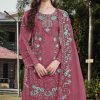 Motifz DN 851 A-D Organza Salwar Suit Catalog 4 Pcs