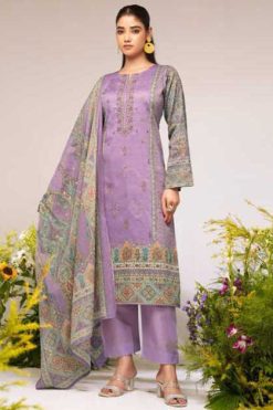 Mumtaz Arts Flower Valley Satin Salwar Suit Catalog 6 Pcs