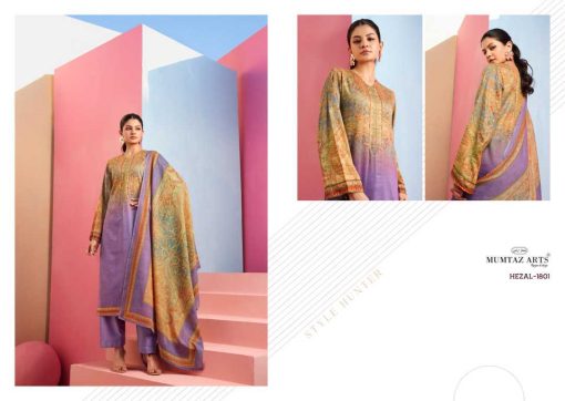 Mumtaz Arts Hazel Satin Salwar Suit Catalog 6 Pcs 3 510x362 - Mumtaz Arts Hazel Satin Salwar Suit Catalog 6 Pcs