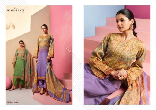 Mumtaz Arts Hazel Satin Salwar Suit Catalog 6 Pcs 4 510x362 - Mumtaz Arts Hazel Satin Salwar Suit Catalog 6 Pcs