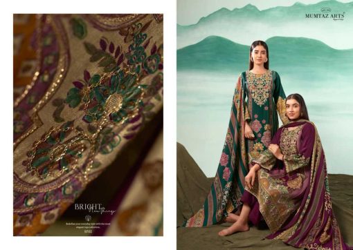 Mumtaz Arts Mizaaz Viscose Salwar Suit Catalog 4 Pcs 8 510x362 - Mumtaz Arts Mizaaz Viscose Salwar Suit Catalog 4 Pcs