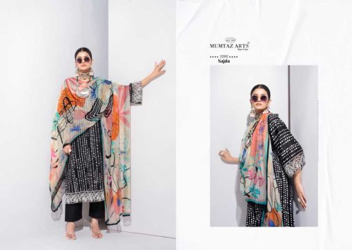 Mumtaz Arts Sajda Satin Salwar Suit Catalog 6 Pcs 5 510x362 - Mumtaz Arts Sajda Satin Salwar Suit Catalog 6 Pcs