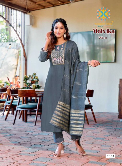 Passion Tree Malvika Vol 1 Kurti with Dupatta Bottom Silk Catalog 8 Pcs 5 510x692 - Passion Tree Malvika Vol 1 Kurti with Dupatta Bottom Silk Catalog 8 Pcs