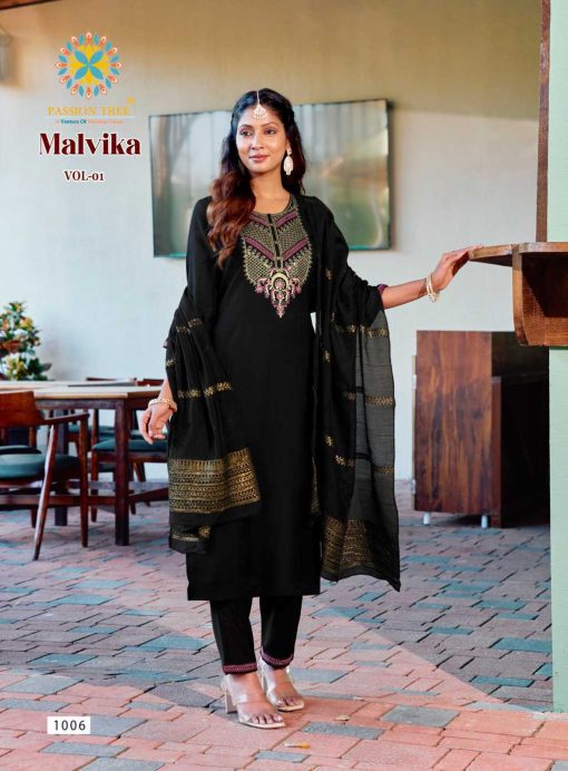 Passion Tree Malvika Vol 1 Kurti with Dupatta Bottom Silk Catalog 8 Pcs 8 510x692 - Passion Tree Malvika Vol 1 Kurti with Dupatta Bottom Silk Catalog 8 Pcs