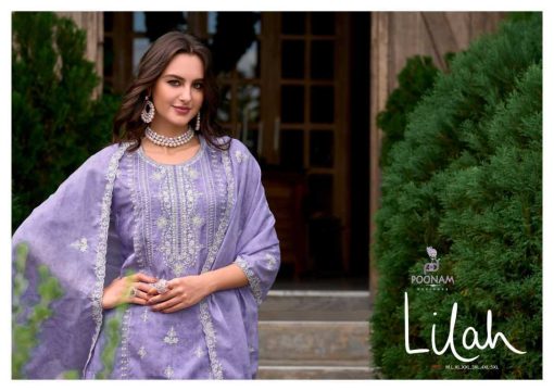 Poonam Lilah Kurti with Dupatta Bottom Cotton Catalog 4 Pcs 4 1 510x360 - Poonam Lilah Kurti with Dupatta Bottom Cotton Catalog 4 Pcs