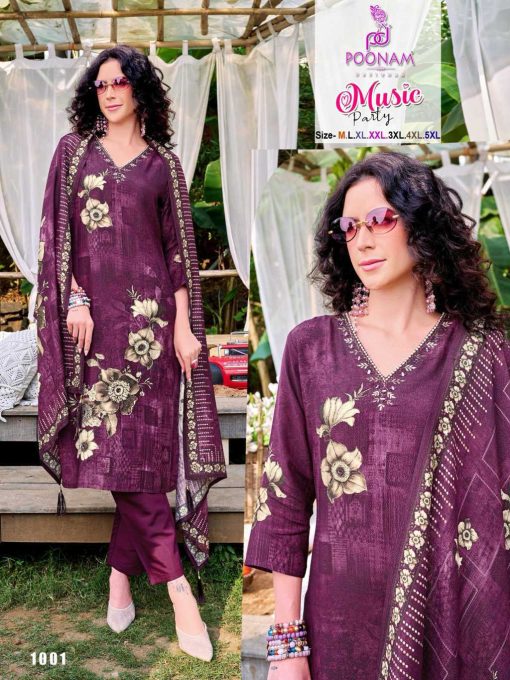 Poonam Music Party Kurti with Dupatta Bottom Muslin Catalog 4 Pcs 5 510x680 - Poonam Music Party Kurti with Dupatta Bottom Muslin Catalog 4 Pcs