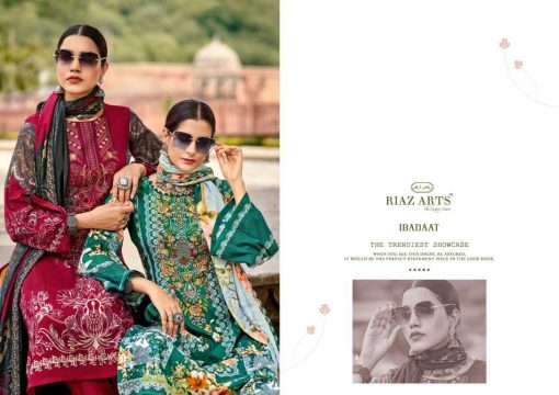 Riaz Arts Ibadaat by Mumtaz Arts Lawn Salwar Suit Catalog 8 Pcs 8 510x360 - Riaz Arts Ibadaat by Mumtaz Arts Lawn Salwar Suit Catalog 8 Pcs