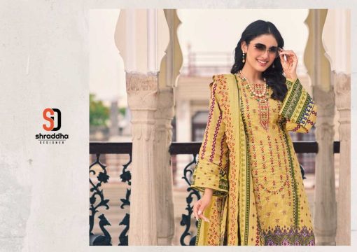 Sharddha Bin Saeed Lawn Collection Vol 13 Salwar Suit Catalog 8 Pcs 10 510x360 - Sharddha Bin Saeed Lawn Collection Vol 13 Salwar Suit Catalog 8 Pcs