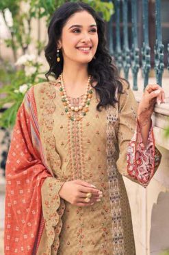 Sharddha Bin Saeed Lawn Collection Vol 13 Salwar Suit Catalog 8 Pcs