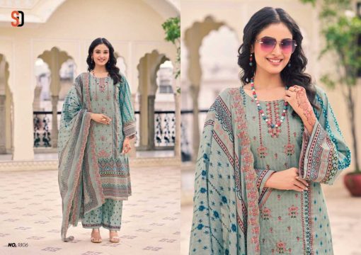 Sharddha Bin Saeed Lawn Collection Vol 13 Salwar Suit Catalog 8 Pcs 3 510x360 - Sharddha Bin Saeed Lawn Collection Vol 13 Salwar Suit Catalog 8 Pcs