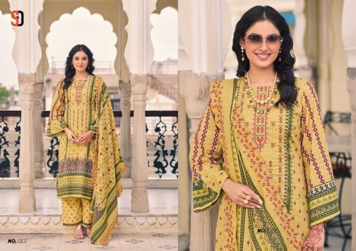 Sharddha Bin Saeed Lawn Collection Vol 13 Salwar Suit Catalog 8 Pcs 8 510x360 - Sharddha Bin Saeed Lawn Collection Vol 13 Salwar Suit Catalog 8 Pcs