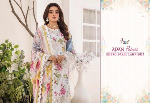 Shree Fabs Adan Prints Embroidered Lawn 2025 Chiffon Cotton Salwar Suit Catalog 7 Pcs 1 510x351 - Shree Fabs Adan Prints Embroidered Lawn 2025 Chiffon Cotton Salwar Suit Catalog 7 Pcs