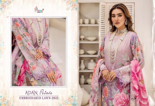 Shree Fabs Adan Prints Embroidered Lawn 2025 Chiffon Cotton Salwar Suit Catalog 7 Pcs 10 510x351 - Shree Fabs Adan Prints Embroidered Lawn 2025 Chiffon Cotton Salwar Suit Catalog 7 Pcs