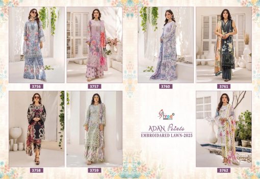 Shree Fabs Adan Prints Embroidered Lawn 2025 Chiffon Cotton Salwar Suit Catalog 7 Pcs 16 510x351 - Shree Fabs Adan Prints Embroidered Lawn 2025 Chiffon Cotton Salwar Suit Catalog 7 Pcs