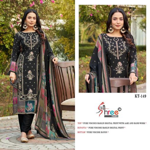 Shree Fabs KT 149 Viscose Salwar Suit Catalog 4 Pcs 1 510x510 - Shree Fabs KT 149 Viscose Salwar Suit Catalog 4 Pcs