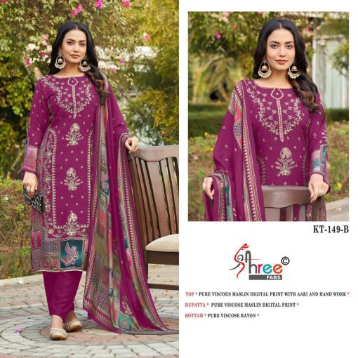 Shree Fabs KT 149 Viscose Salwar Suit Catalog 4 Pcs 4 510x510 - Shree Fabs KT 149 Viscose Salwar Suit Catalog 4 Pcs