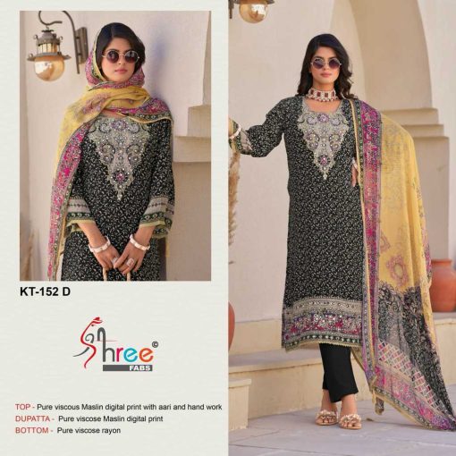 Shree Fabs KT 152 Viscose Salwar Suit Catalog 4 Pcs 2 510x510 - Shree Fabs KT 152 Viscose Salwar Suit Catalog 4 Pcs