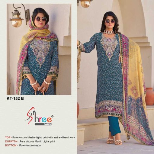 Shree Fabs KT 152 Viscose Salwar Suit Catalog 4 Pcs 4 510x510 - Shree Fabs KT 152 Viscose Salwar Suit Catalog 4 Pcs