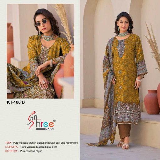 Shree Fabs KT 166 Viscose Salwar Suit Catalog 4 Pcs 4 510x510 - Shree Fabs KT 166 Viscose Salwar Suit Catalog 4 Pcs